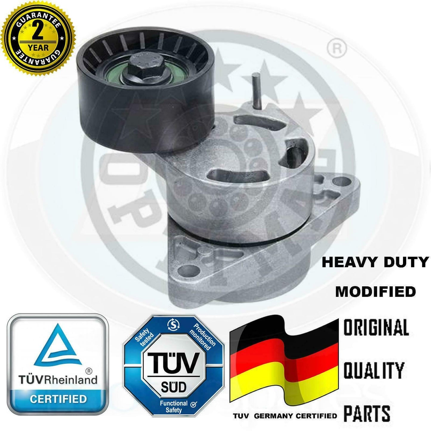 FIT Vivaro Movano 2.2 2.5 DTI CDTI Auxiliary Alternator drive Fan Belt Tensioner