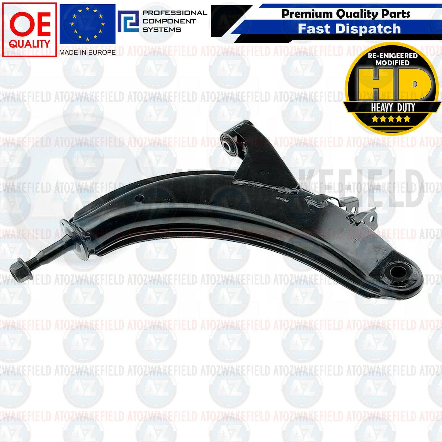 Front Lower Left Right Suspension Control Arms For Subaru Impreza 92-00 *STEEL*