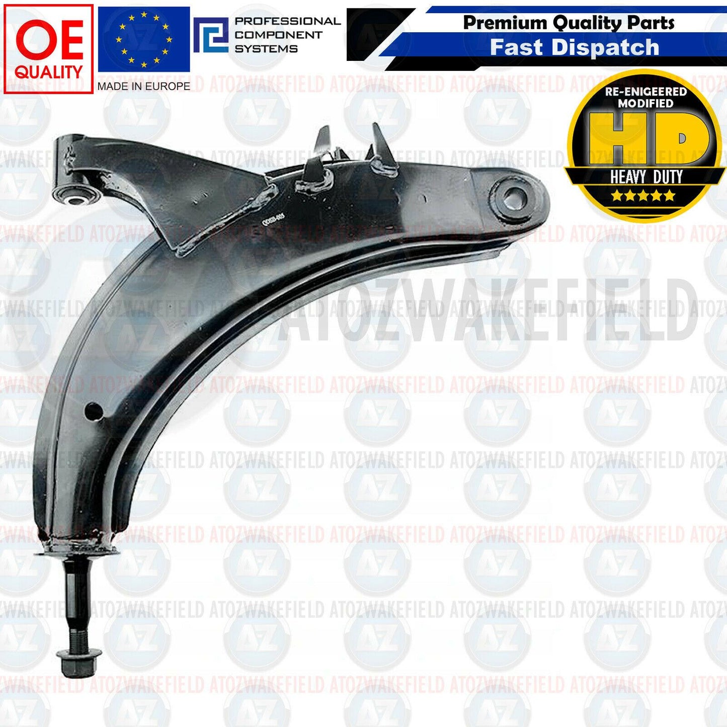 Front Lower Left Right Suspension Control Arms For Subaru Impreza 92-00 *STEEL*