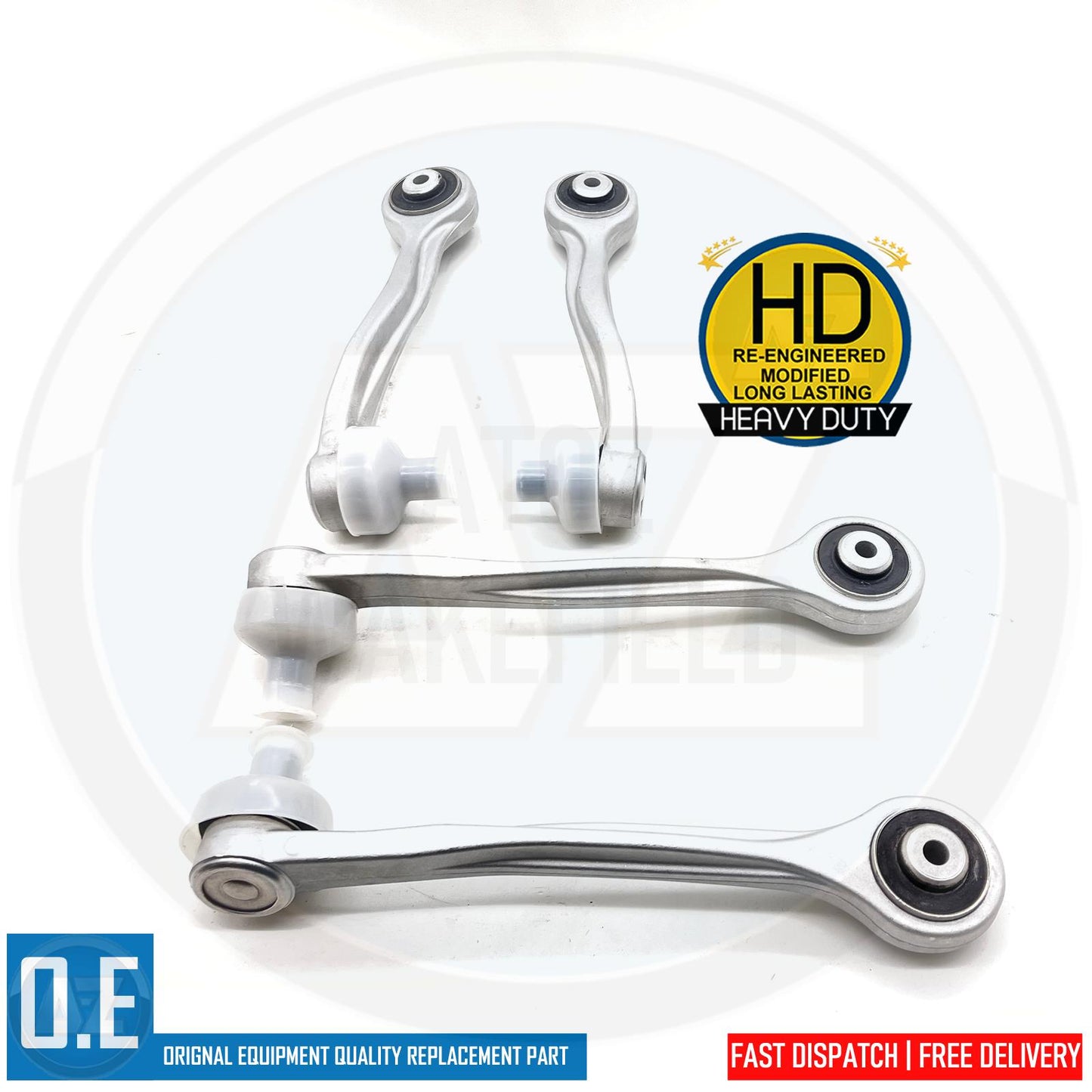 FOR AUDI A8 S8 D4 FRONT AXLE UPPER REAR SUSPENSION WISHBONE TRACK CONTROL ARMS 4