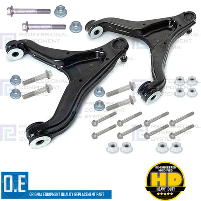FOR IVECO DAILY FRONT LOWER LEFT RIGHT SUSPENSION WISHBONES ARMS NUTS BOLTS KIT