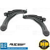 FOR RENAULT CLIO SPORT RS 1.6 TROPHY FRONT LEFT RIGHT SUSPENSION WISHBONE ARMS