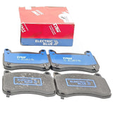 TRW BLUE EV BLUE FRONT BRAKE PADS SET FOR TESLA MODEL 3 PERFORMANCE 2018-