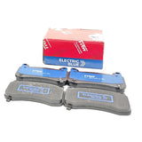 TRW BLUE EV BLUE FRONT BRAKE PADS SET FOR TESLA MODEL 3 PERFORMANCE 2018-