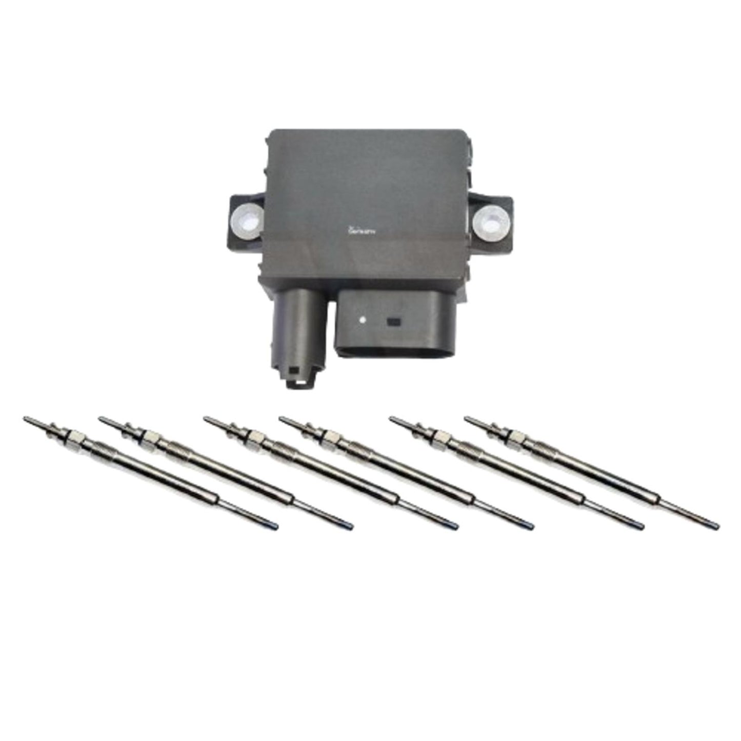 FOR BMW 3/5/7 SERIES X5 X6 3.0d GLOW PLUG RELAY CONTROL UNIT MODULE & PLUGS