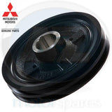 GENUINE MITSUBISHI L200 SHOGUN CHALLENGER 2.5 TD 4D56 CRANK SHAFT PULLEY 2001->>