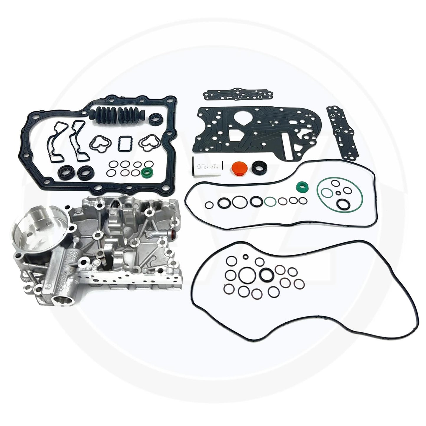 FOR AUDI SKODA SEAT VW 7 SPEED DQ200 DSG MECHATRONIC VALVE BODY GASKETS 1L OIL
