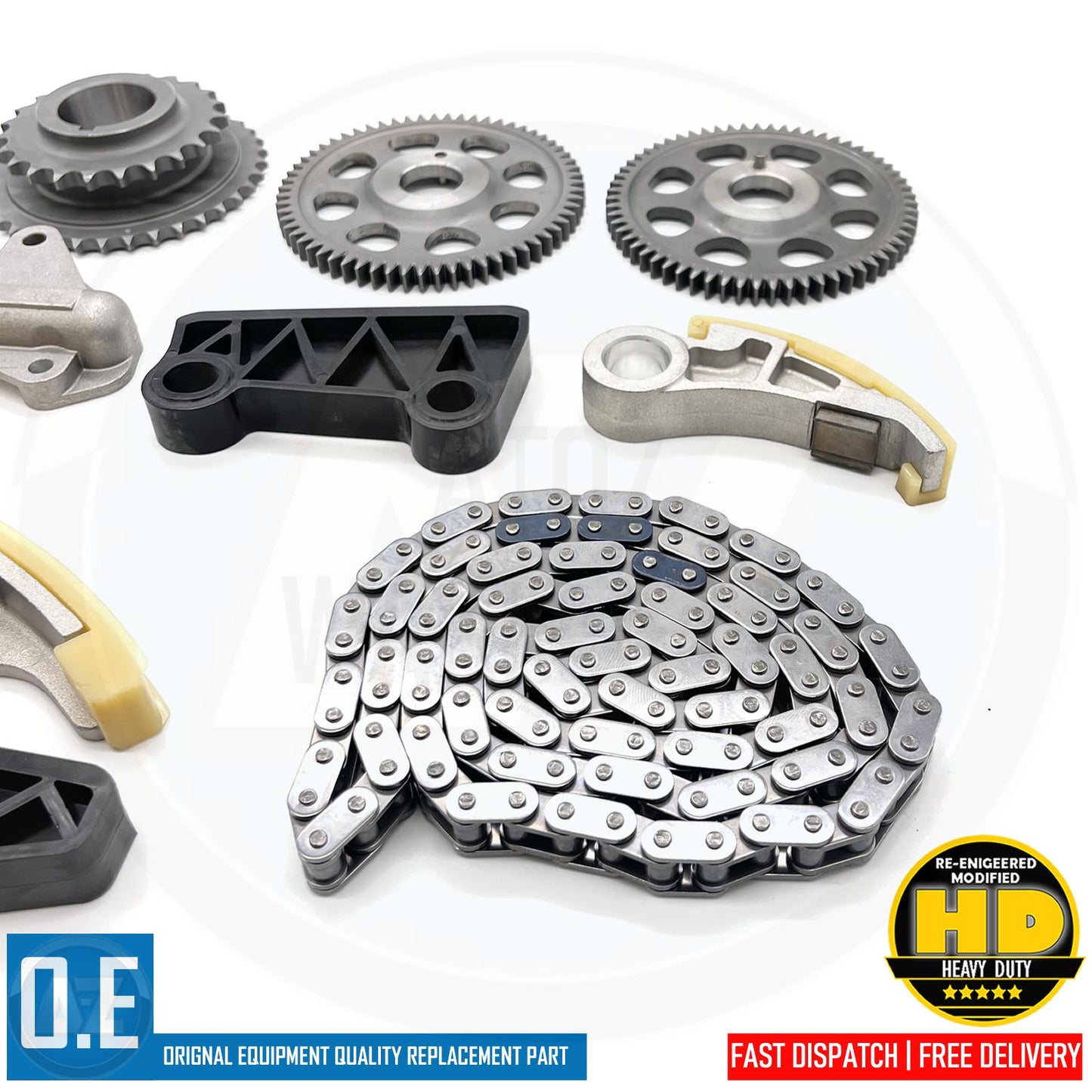 FOR HONDA ACCORD CRV CIVIC 2.2 i-DTEC TIMING CAM CHAIN KIT N22B1 N22B2 N22B4