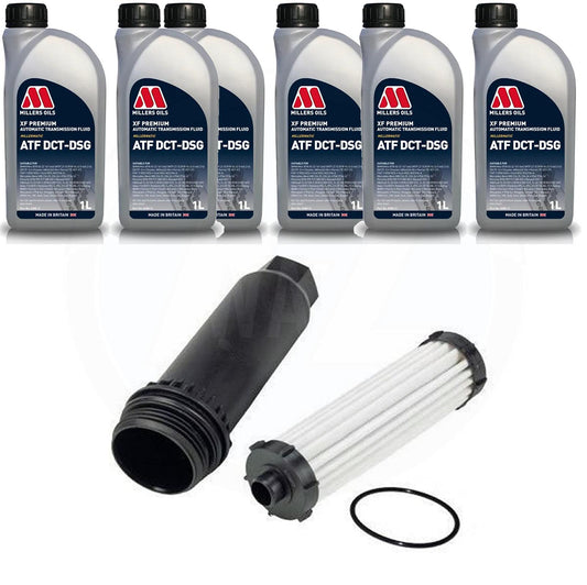 FOR VOLVO S80 V40 V50 V60 AUTOMATIC TRANSMISSION GEARBOX FILTER SEAL 6L OIL KIT