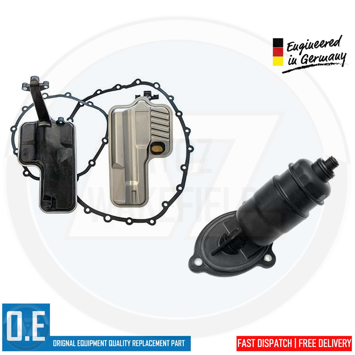 FOR AUDI A4 A5 A6 A7 0AW CVT AUTOMATIC TRANSMISSION GEARBOX PAN FILTERS KIT