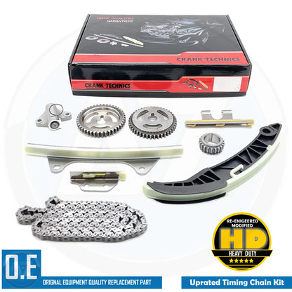 FOR HYUNDAI i10 i20 RIO PICANTO 1.2 PETROL G4LA ENGINE TIMING CHAIN KIT UPRATED