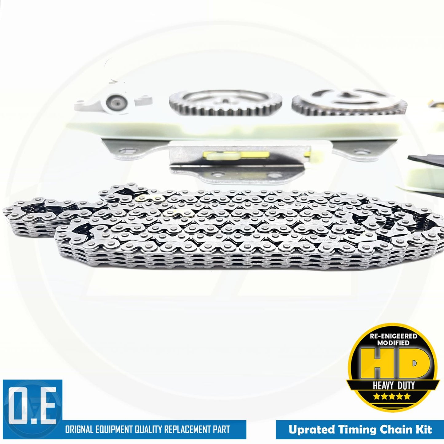 FOR HYUNDAI i10 i20 RIO PICANTO 1.2 PETROL G4LA ENGINE TIMING CHAIN KIT UPRATED