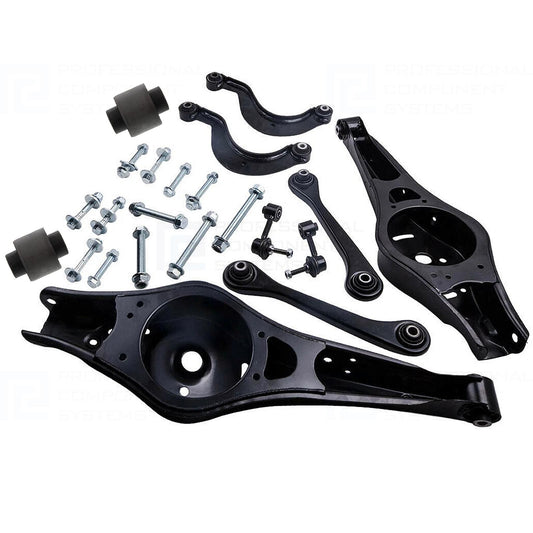 FOR VW PASSAT B6 REAR UPPER LOWER SUSPENSION WISHBONES CONTROL ARMS DROP LINKS