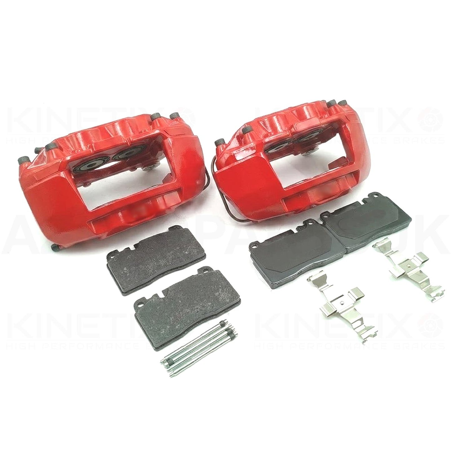 MQB BIG BRAKE KIT 4 POT PORSCHE MACAN KINETIX AUDI S3 GOLF R R32 SEAT LEON CUPRA