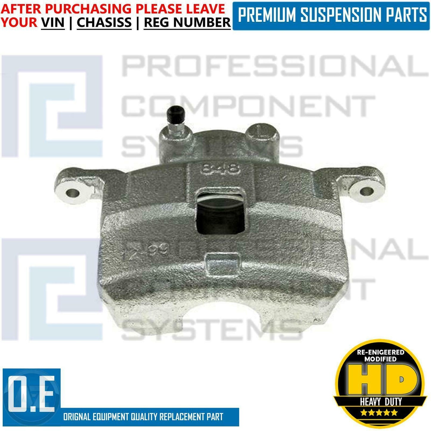 FOR MITSUBISHI L200 KB4 2.5 DiD FRONT BRAKE CALIPERS CARRIERS PINS SLIDERS PINS