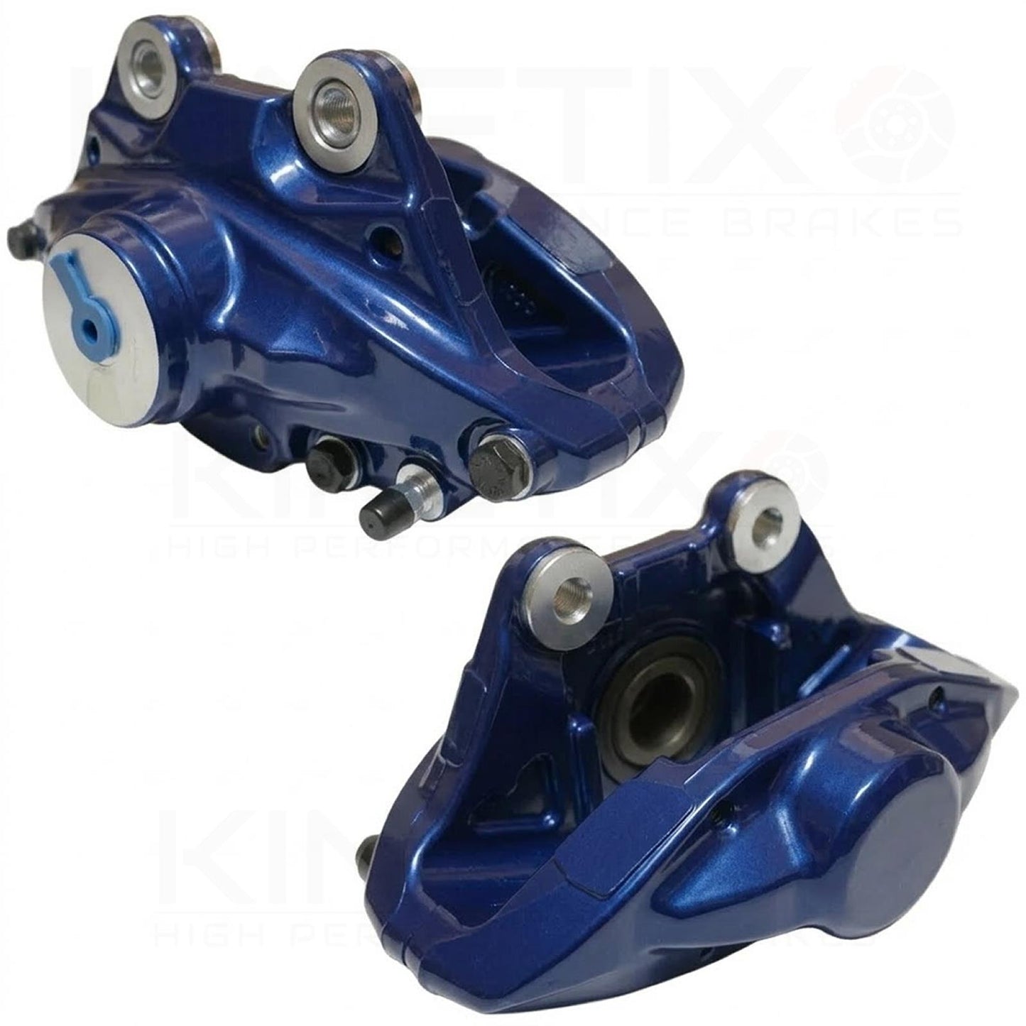 FOR BMW 1/2/3/4 SERIES M SPORT BLUE 345mm REAR LEFT RIGHT BRAKE CALIPERS PAIR