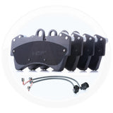 FOR VW TOUAREG 4.2 V8 FSI FRONT OE QUALITY FRICTION BRAKE PADS WEAR SENSORS