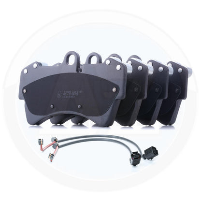FOR VW TOUAREG 4.2 V8 FSI FRONT OE QUALITY FRICTION BRAKE PADS WEAR SENSORS