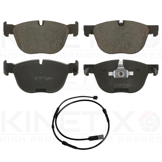 FOR BMW X4 X5 X6 FRONT BRAKE PADS & WEAR INDICATOR WIRE SENSOR