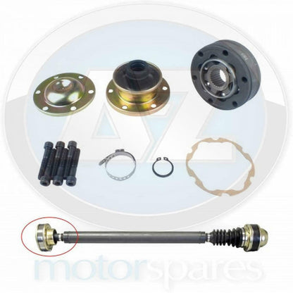 Jeep Grand Cherokee Liberty front propshaft rear cv joint kit transfer case end