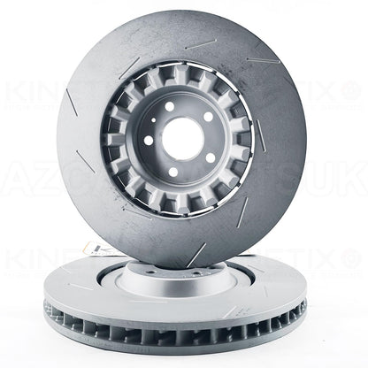 FOR PORSCHE MACAN 3.6 Turbo / 2.9 GTS Turbo FRONT BRAKE DISCS PADS & WEAR WIRE SENSOR LEADS 390mm X 38mm 95B615301P | 95B615301AF | 95B615302M | 95B615302AF