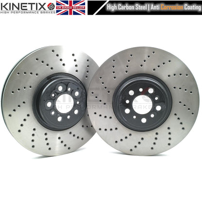 FOR BMW X3M F97 X4M F98 X5M F95 X6M F96 FRONT LEFT RIGHT BRAKE DISCS 395mm