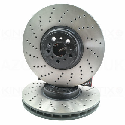 FOR BMW X5M F95 COMPETITION 2019- FRONT LEFT RIGHT BRAKE DISCS PAIR 395mm X 36mm