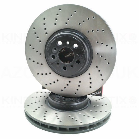 FITS BMW X3M F97 X4M F98 X5M F95 X6M F96 FRONT BRAKE DISCS PAIR 395mm X 36mm