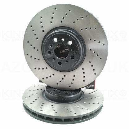 FOR BMW X3M F97 X4M F98 X5M F95 X6M F96 FRONT LEFT RIGHT BRAKE DISCS 395mm