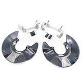 FOR TRANSPORTER T5/T6 340mm BIG BRAKE DISC SHIELD COVER CALIPER CARRIER BRACKETS