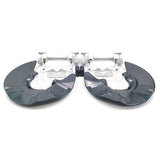 FOR TRANSPORTER T5/T6 340mm BIG BRAKE DISC SHIELD COVER CALIPER CARRIER BRACKETS