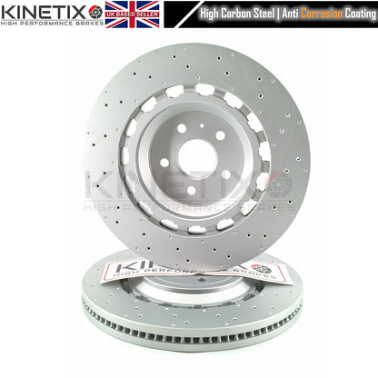 FOR AUDI TTRS TT RS 8S FV 2016+ FRONT REAR BRAKE DISCS KINETIX CERAMIC RACING PADS 370mm 310mm 8S0 615 301 C / 8S0 615 301 E / 8S0 615 301 L / 8S0615301C / 8S0615301E / 8S0615301L