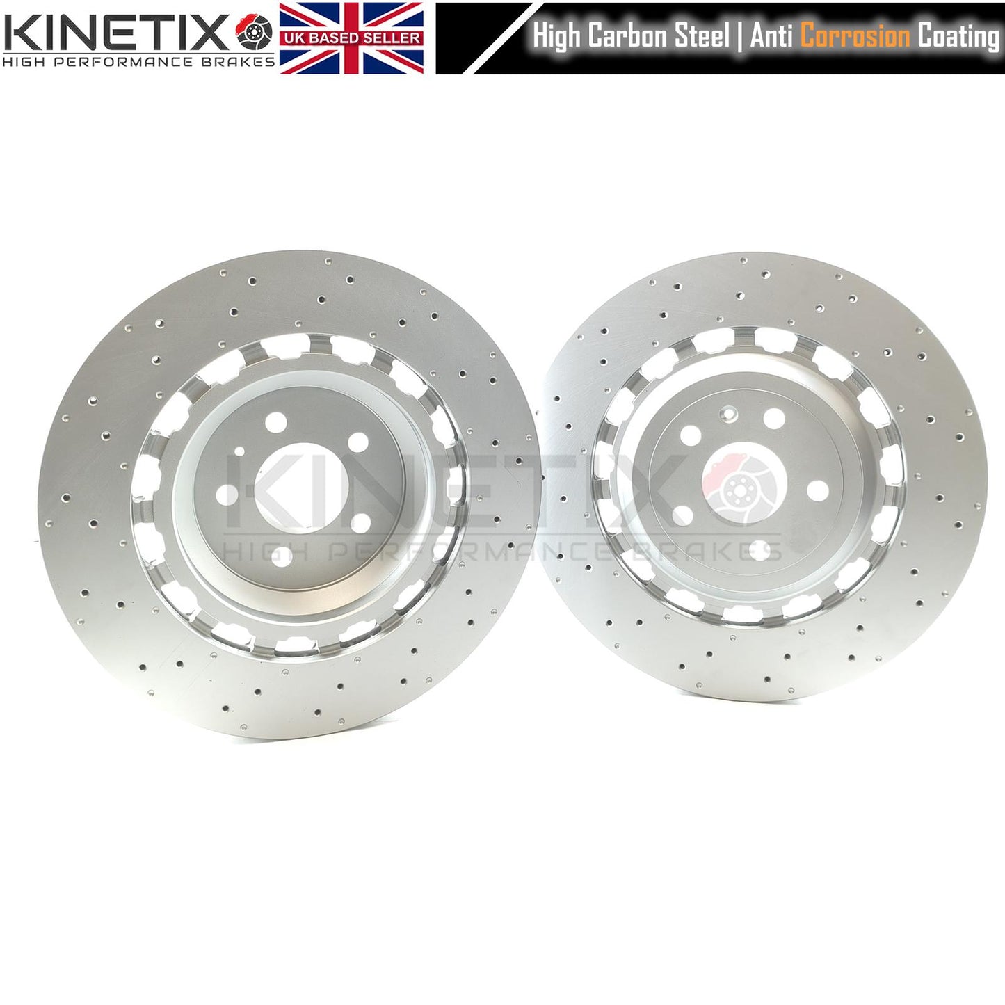 FOR AUDI TTRS TT RS 8S FV 2016+ DRILLED FRONT REAR BRAKE DISCS 370mm 310mm 8S0615301L 8S0615301C 8S0615301E 8S0615301