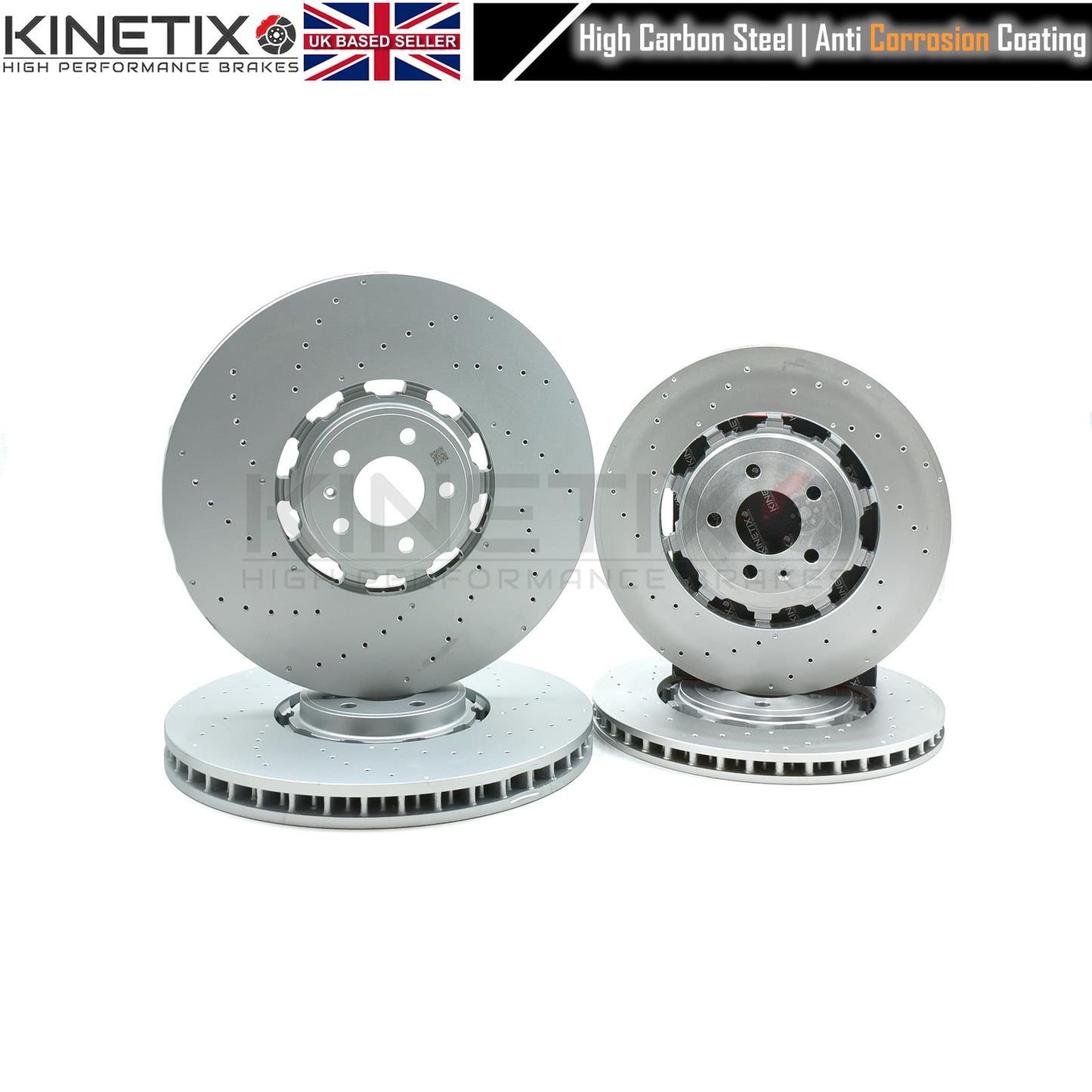 FOR AUDI RS6 C8 RS7 4K FRONT REAR BRAKE DISCS 420mm 370mm 4K0615301Q 4K0615601A