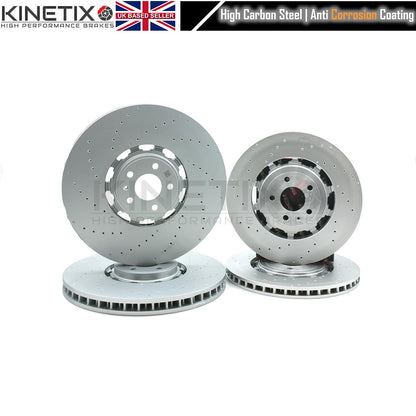FOR AUDI RS6 C8 RS7 4K FRONT REAR BRAKE DISCS 420mm 370mm 4K0615301Q 4K0615601A