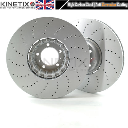 FOR BENTLEY CONTINENTAL FLYING SPUR 6.0 4.0 FRONT BRAKE DISCS PADS 420mm X 40mm