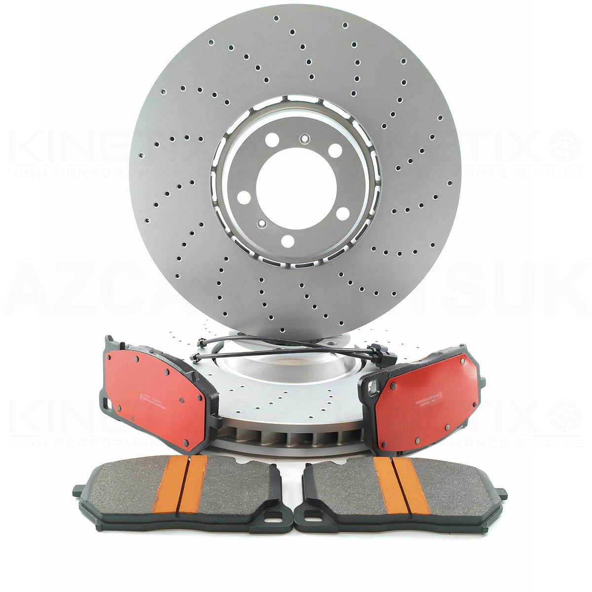 FOR BENTLEY CONTINENTAL FLYING SPUR 6.0 4.0 FRONT BRAKE DISCS PADS 420mm