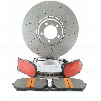 FOR BENTLEY CONTINENTAL FLYING SPUR 6.0 4.0 FRONT BRAKE DISCS PADS 420mm