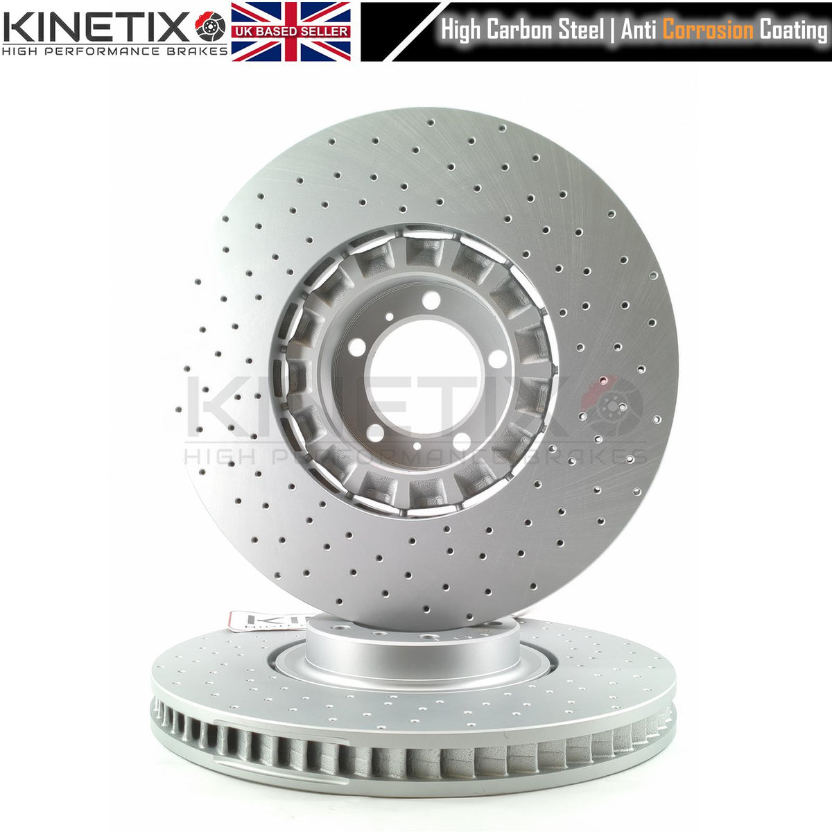 FOR PORSCHE CAYENNE 2.9 / 3.0 / 4.0 TAYCAN CROSS DRILLED PERFORMANCE FRONT BRAKE DISCS RACING PADS & WEAR WIRE SENSOR LEADS 415mm X 40mm 9Y0615302 | 9Y0615301 | 9Y0615302C | 9Y0615301C | 9Y0615301AA | 9Y0615302AA | 9Y0615301AF | 9Y0615302AF