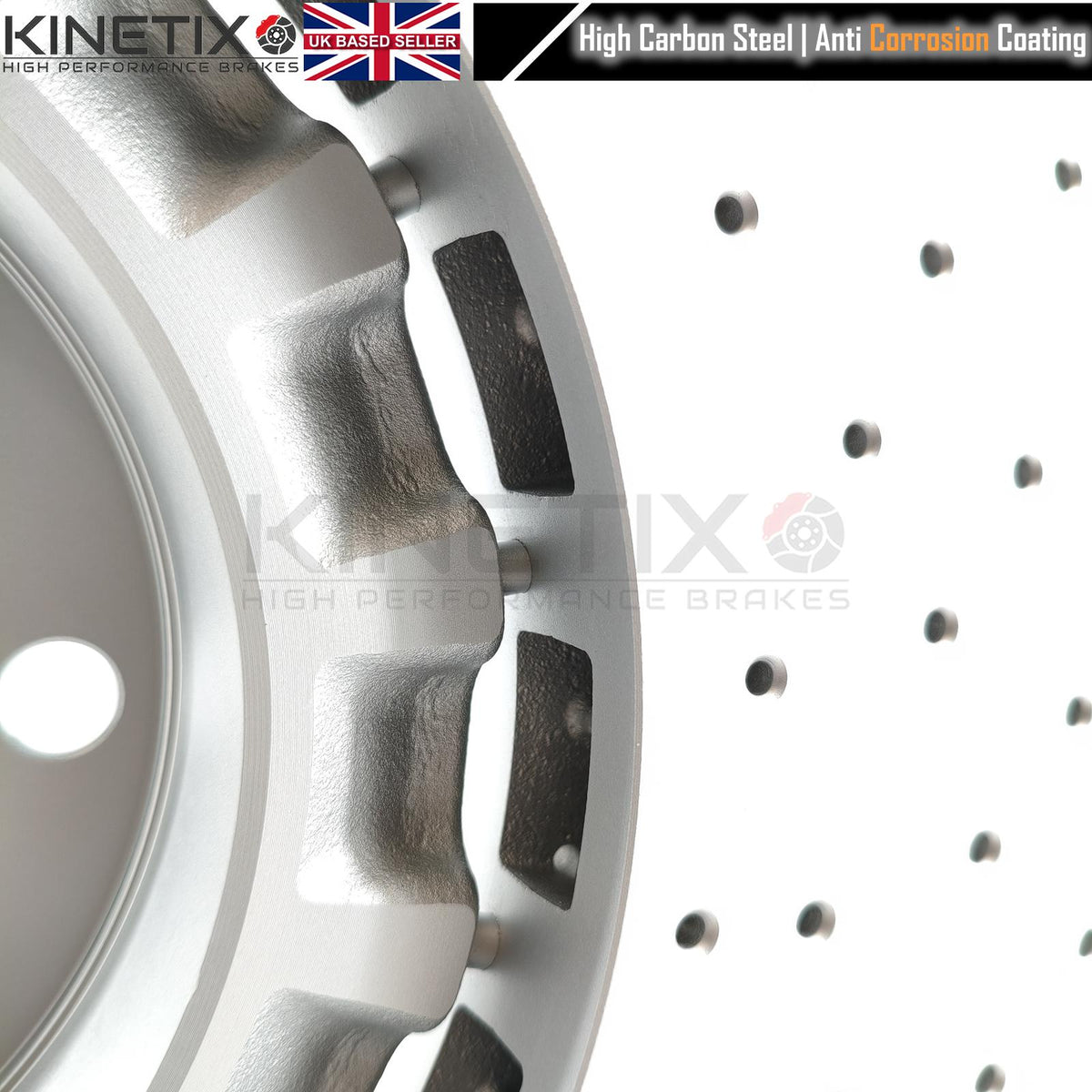 FOR PORSCHE CAYENNE 2.9 / 3.0 / 4.0 TAYCAN CROSS DRILLED PERFORMANCE FRONT BRAKE DISCS PAIR 415mm X 40mm 9Y0615302 | 9Y0615301 | 9Y0615302C | 9Y0615301C | 9Y0615301AA | 9Y0615302AA | 9Y0615301AF | 9Y0615302AF