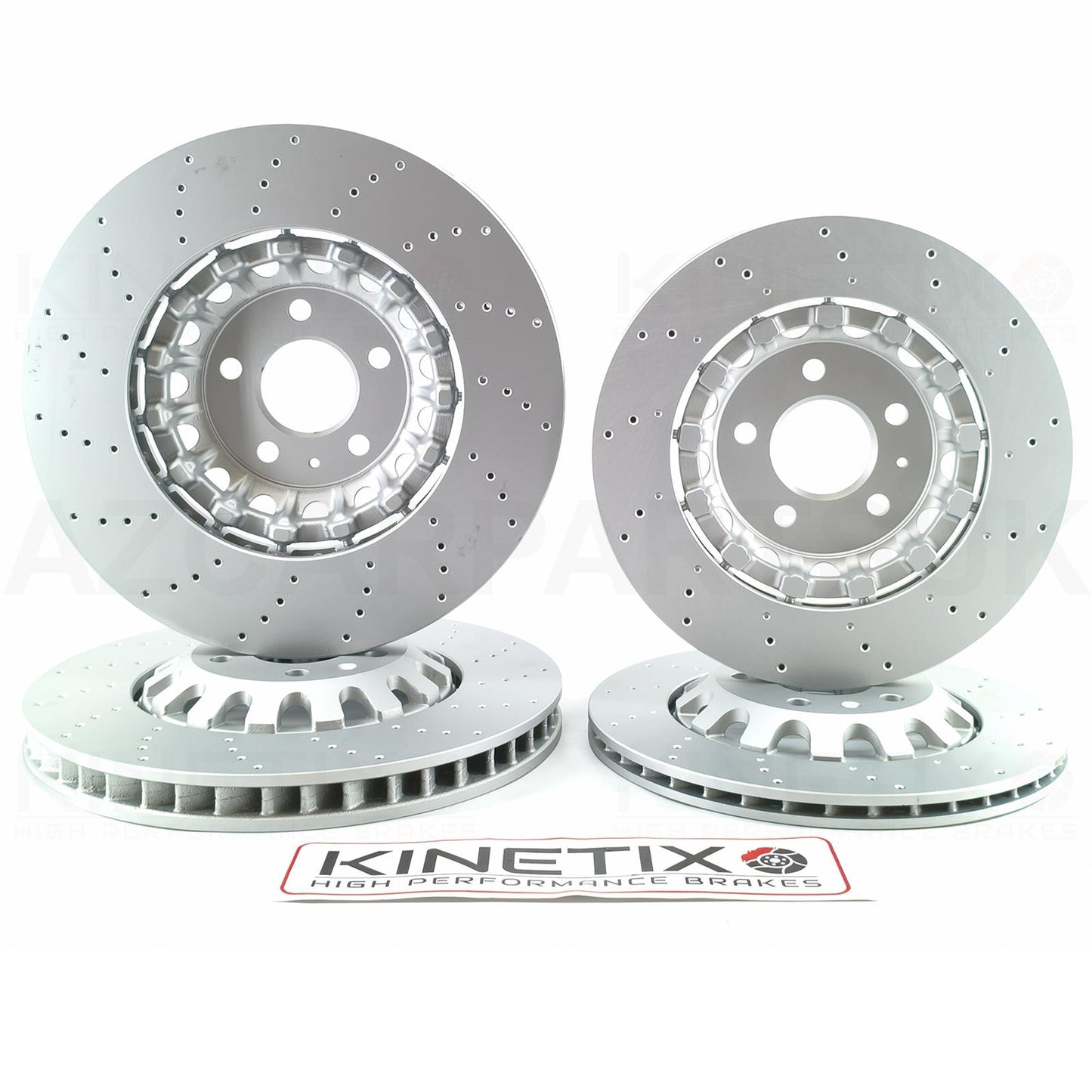 FOR AUDI RS4 RS5 B9 (2017-2025) DRILLED FRONT REAR BRAKE DISCS BREMBO XTRA PADS WEAR SENSOR LEADS 375mm 330mm 4M0615301AM 8W0615601G