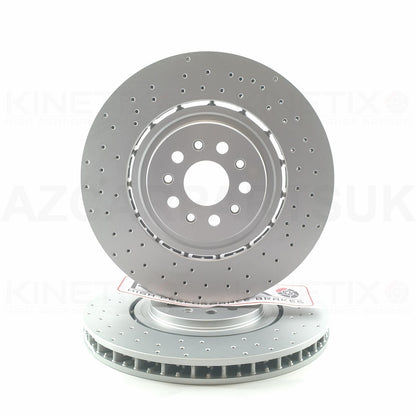 MASERATI GHIBLI LEVANTE QUATTROPORTE 3.8 V8 FRONT REAR BRAKE DISCS PADS 380/345
