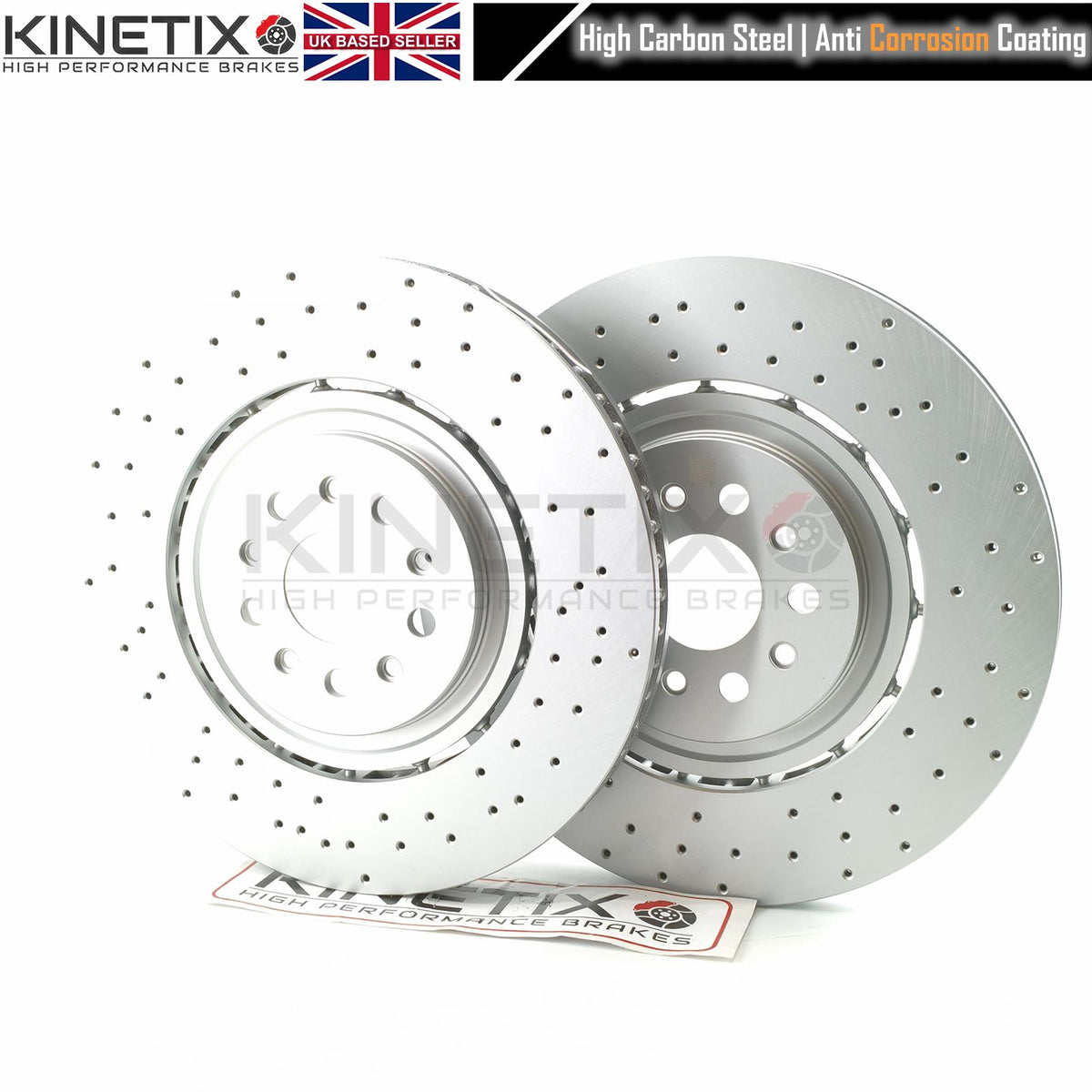 MASERATI GHIBLI LEVANTE QUATTROPORTE 3.8 V8 FRONT REAR BRAKE DISCS PADS 380/345