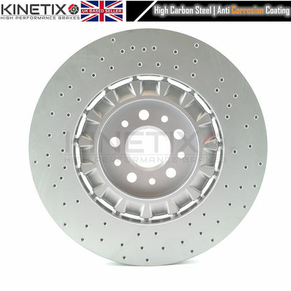 MASERATI GHIBLI LEVANTE QUATTROPORTE 3.8 V8 FRONT BRAKE DISCS PAIR 6700377690