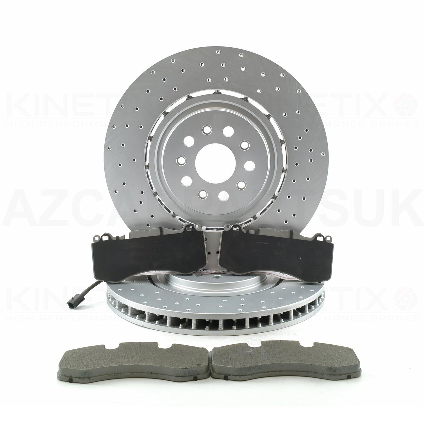 MASERATI GHIBLI LEVANTE QUATTROPORTE 3.8 V8 FRONT BRAKE DISCS PADS 6700377690