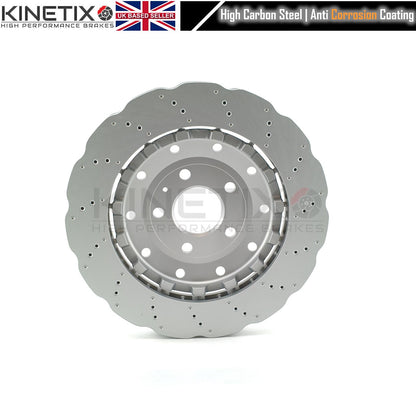 FOR LAMBORGHINI GALLARDO HURACAN REAR BRAKE DISCS APEC PADS WIRE SENSOR 356mm
