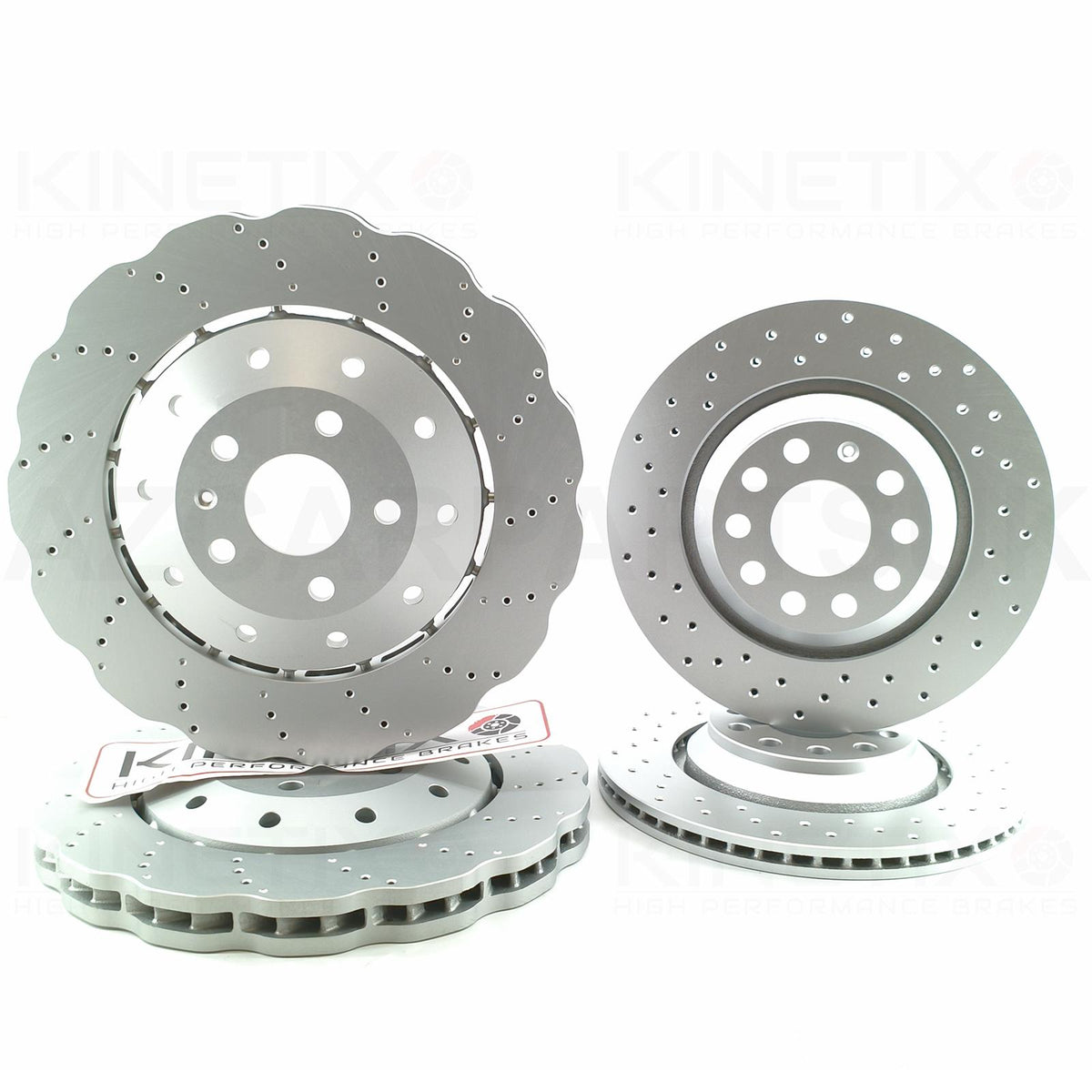 FOR AUDI RSQ3 RS Q3 (2013-2018) CROSS DRILLED FRONT REAR BRAKE DISCS 365mm 310mm