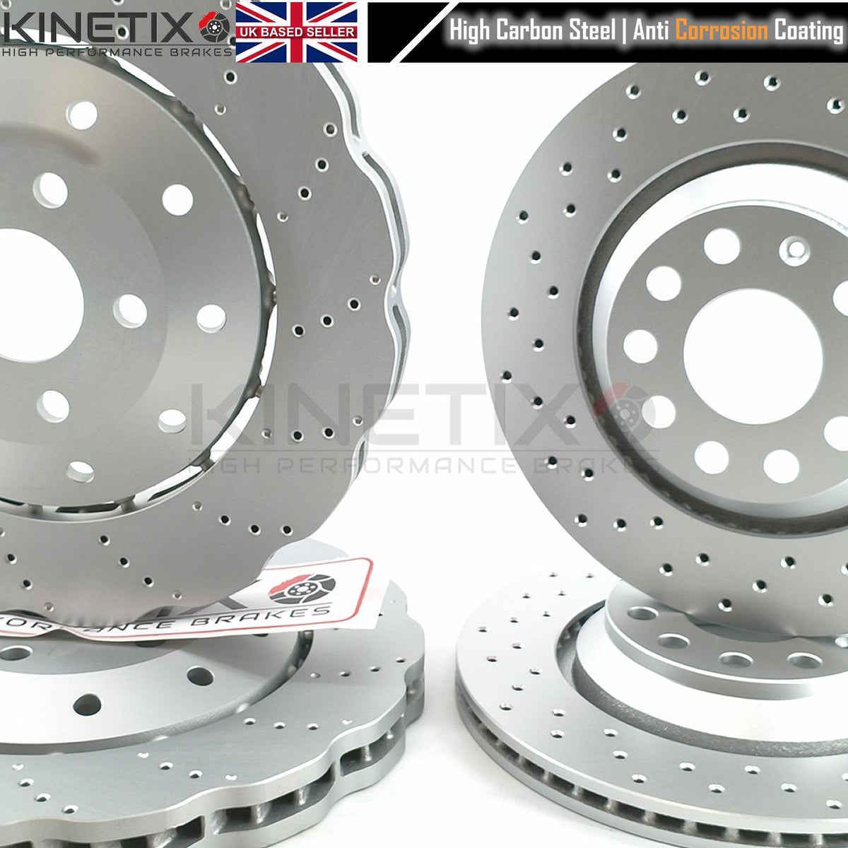 FOR AUDI RSQ3 RS Q3 (2013-2018) DRILLED FRONT REAR BRAKE DISCS BREMBO PADS 365mm 310mm