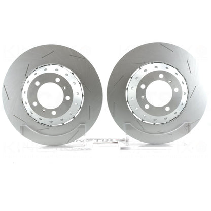 FOR PORSCHE PANAMERA 4.8 Turbo / 4.8 Turbo S / 4.8 GTS 2011-2016 FRONT BRAKE DISCS PADS & WEAR WIRE SENSOR LEADS 390mm X 38mm 97035140500 | 97035140600 | 298615301C | 298615302C