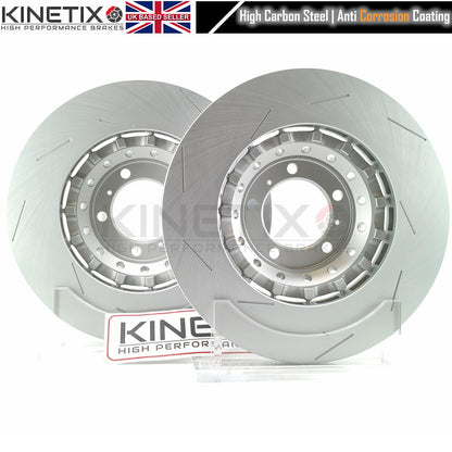 FOR PORSCHE PANAMERA 4.8 Turbo / 4.8 Turbo S / 4.8 GTS 2011-2016 FRONT BRAKE DISCS PADS & WEAR WIRE SENSOR LEADS 390mm X 38mm 97035140500 | 97035140600 | 298615301C | 298615302C